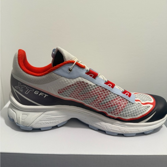 Madhappy x Salomon XT-6 FT “Cloud” - White/Red/Blue (Men's 7) - Picture 9 of 15